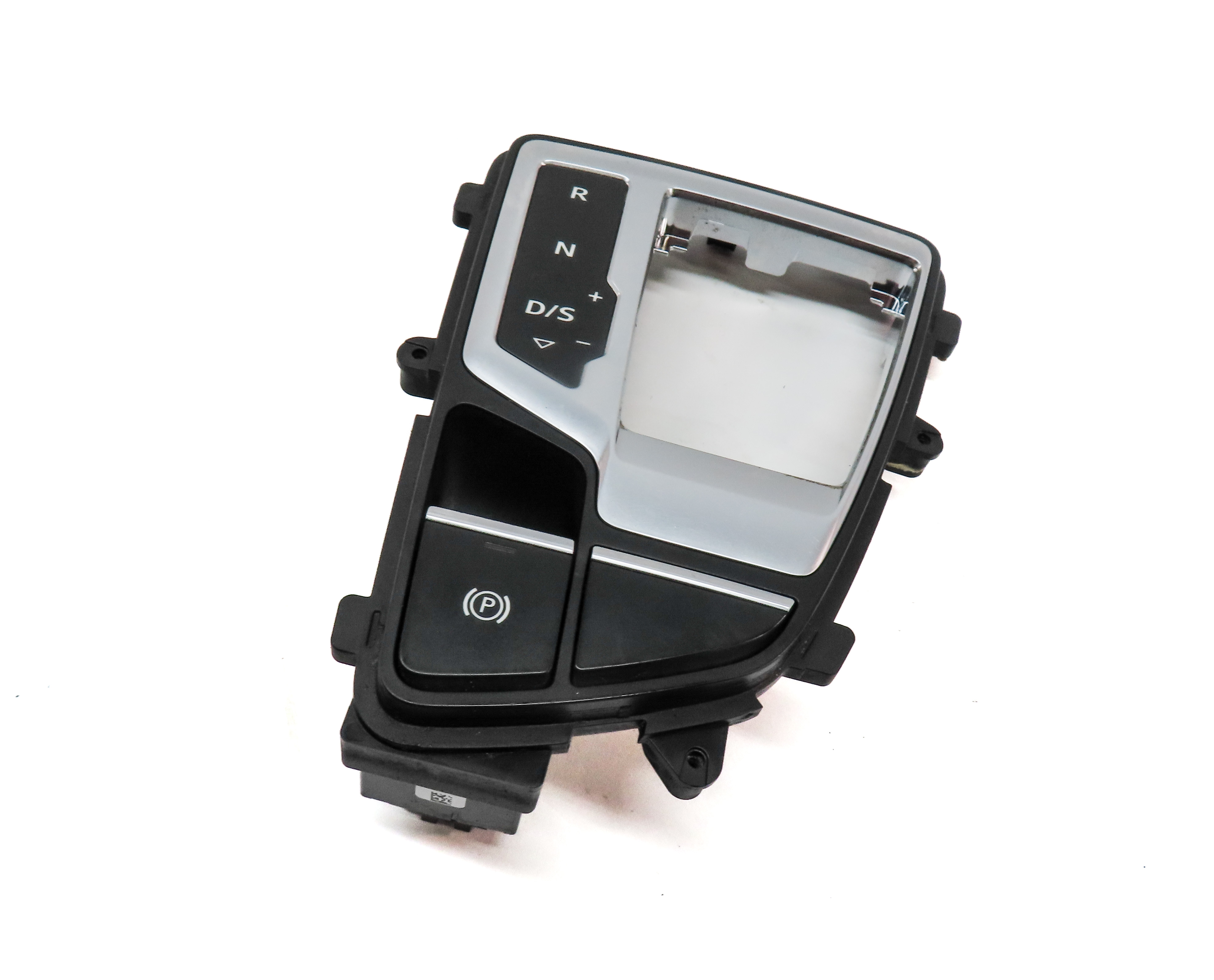 17 AUDI Q7 (4M) FRONT LEFT DRIVER CENTER CONSOLE SHIFT INDICATOR w/ PARK SWITCH — exact item pictured